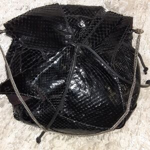 CARLOS FALCHI VINTAGE SNAKESKIN HANDBAG